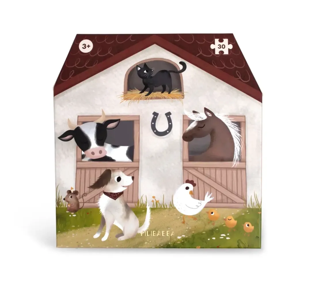 Big puzzle with 30 pcs - Magic Farm