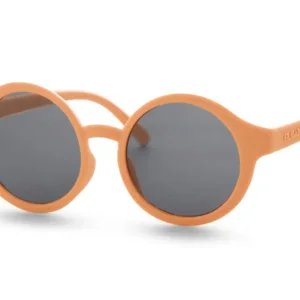 Kids sunglasses in recycled plastic - Peach Caramel