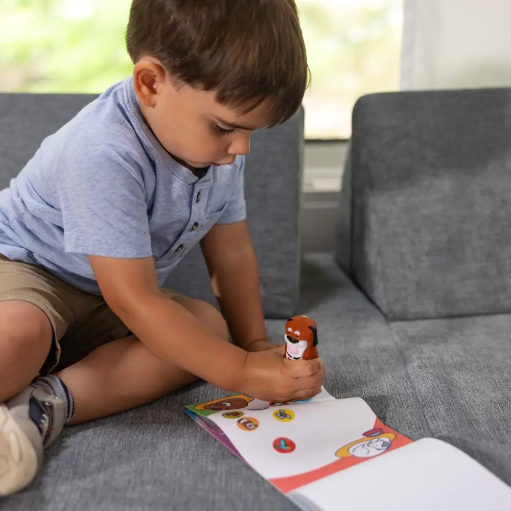 STICKER WOW! ACTIVITY PAD & STICKER STAMPER – DOG STICKER WOW! ACTIVITY PAD & STICKER STAMPER – DOG