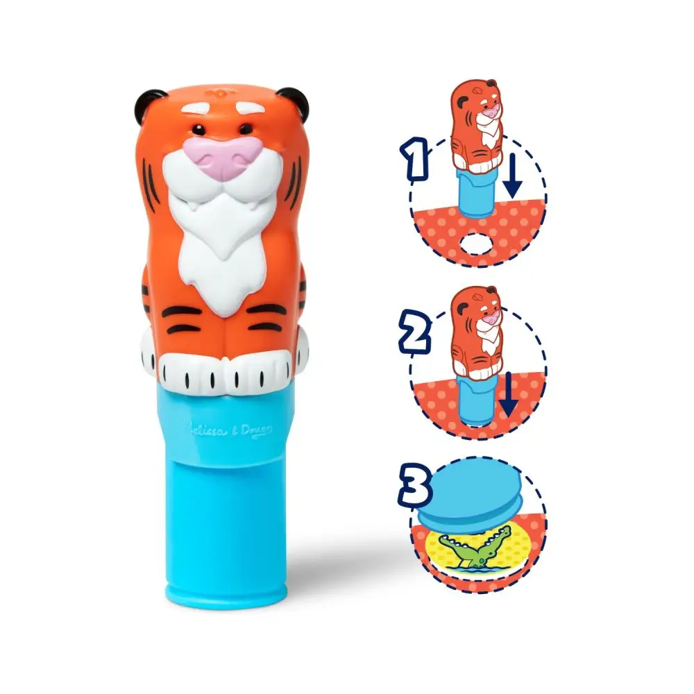 STICKER WOW! ACTIVITY PAD & STICKER STAMPER – TIGER STICKER WOW! ACTIVITY PAD & STICKER STAMPER – TIGER