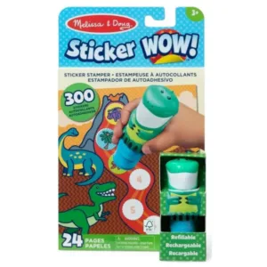 Sticker WOW! Aктивные блоки & Sticker Stamper - Динозавр
