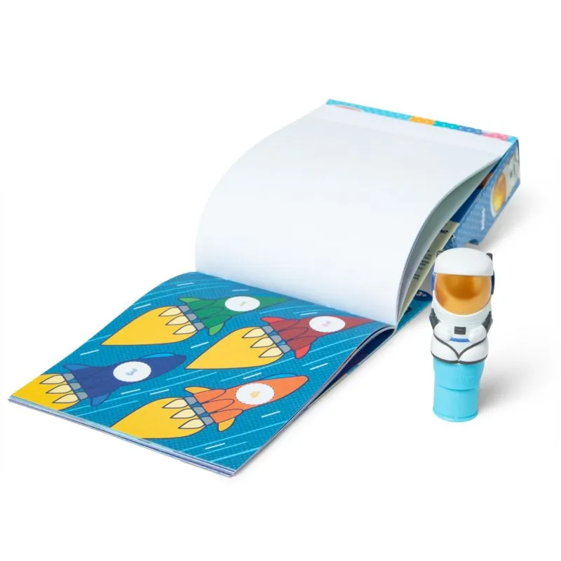 Sticker WOW! Aktivitātes bloki & Sticker Stamper – Astronauts Sticker WOW! Aktivitātes bloki & Sticker Stamper – Astronauts