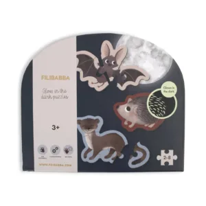 Glow in the dark puzzle - Forest friends