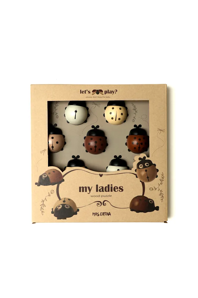 Деревянная игра-пазл My Ladies Деревянная игра-пазл My Ladies